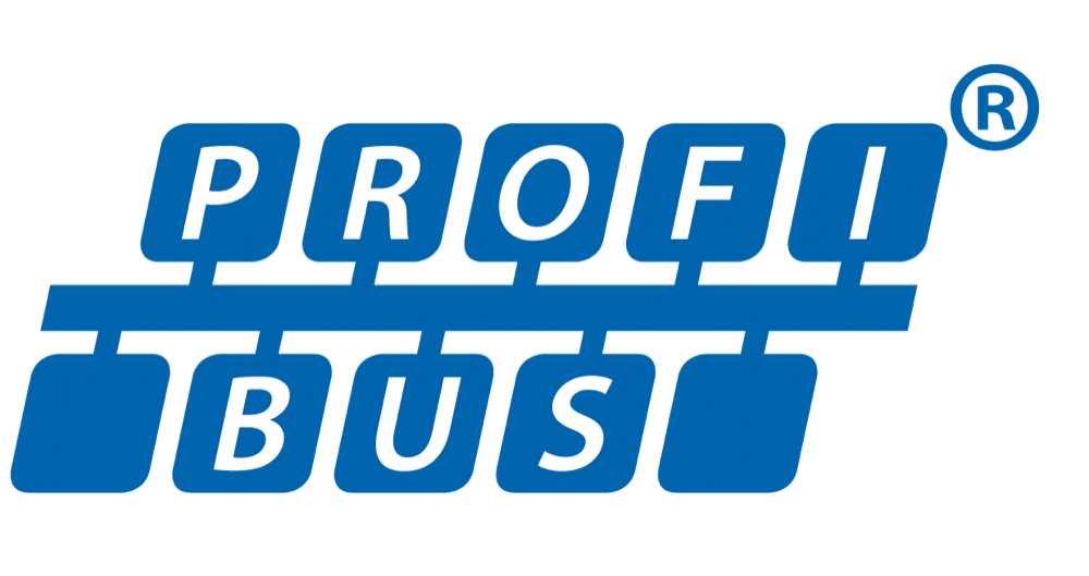 Het logo van Profibus, een veelgebruikt digitaal bussysteem